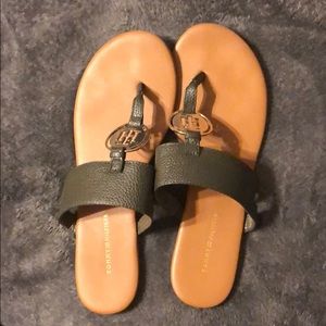 Tommy Hilfiger Sandals - Olive Green